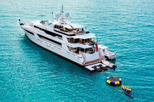 AQUAVITA Mega Charter Yacht Caribbean