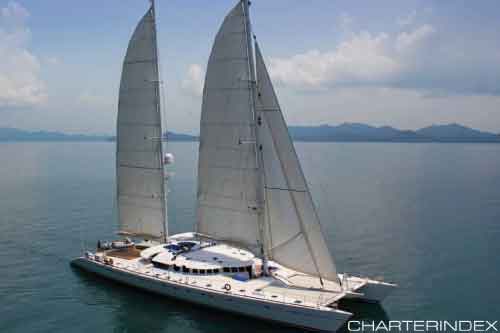 Douce-France Luxury Sailing Catamaran